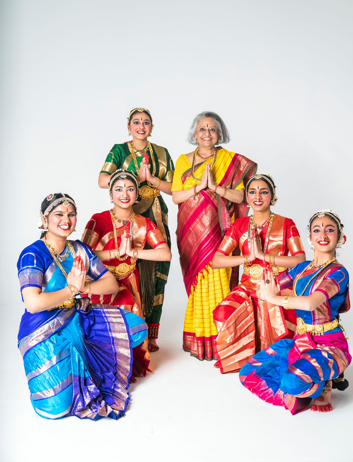 Mrs. Sheela Chandrashekar with her students